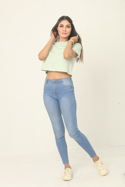 Short Sleeves Crop top