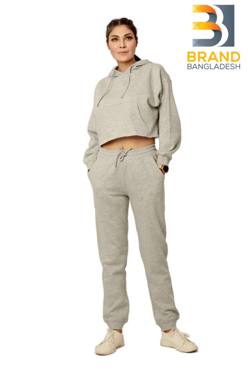 Unisex Sweatpants with Ribbed Waist and Bottom