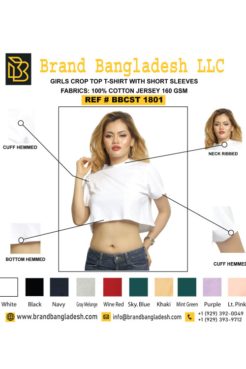 Short Sleeves Crop top
