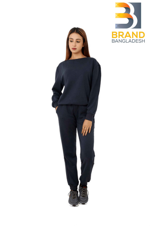 Unisex Sweatpants with Ribbed Waist and Bottom