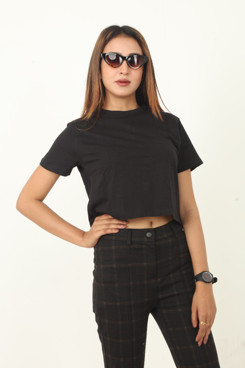 Short Sleeves Crop top